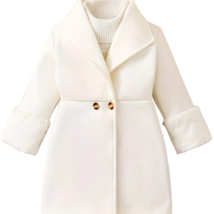 Abrigo Blanco Peluche