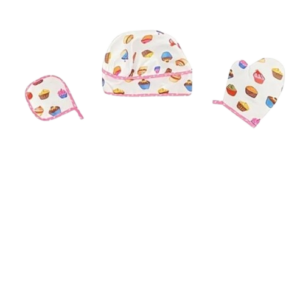 Delantal chef cuatro piezas